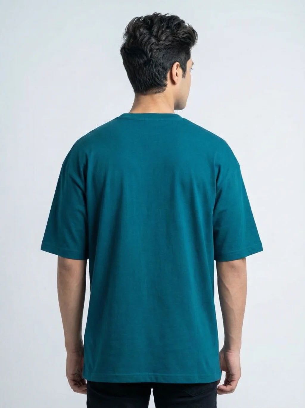 Midnight Blue Drop Shoulder Tee