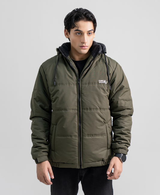 Olive Green Full Sleeves jacket