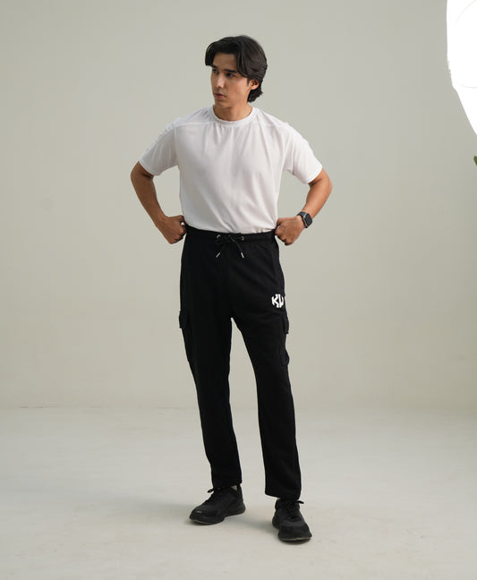 Black Cargo Trouser
