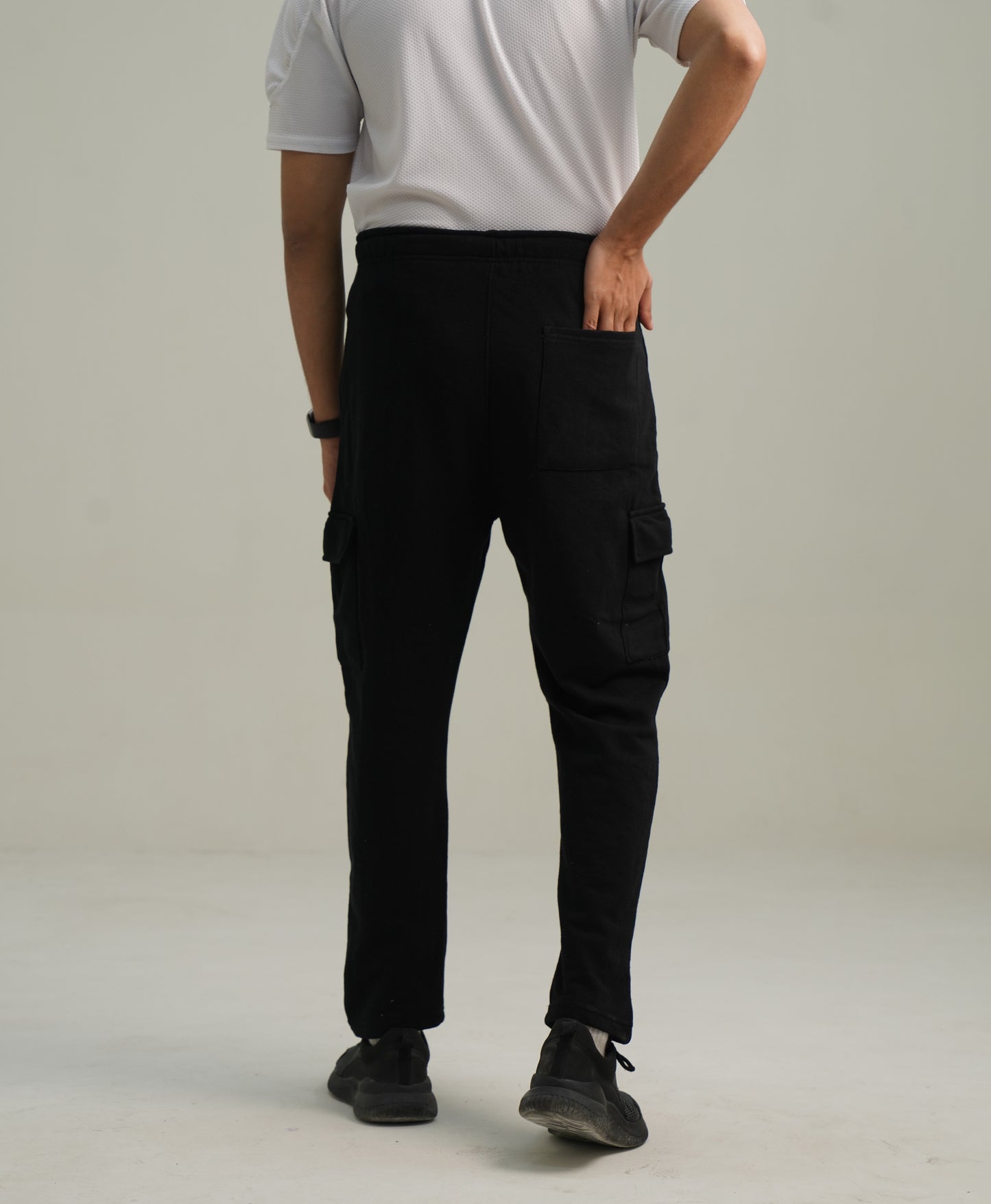 Black Cargo Trouser