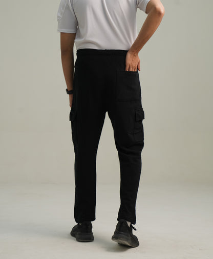 Black Cargo Trouser