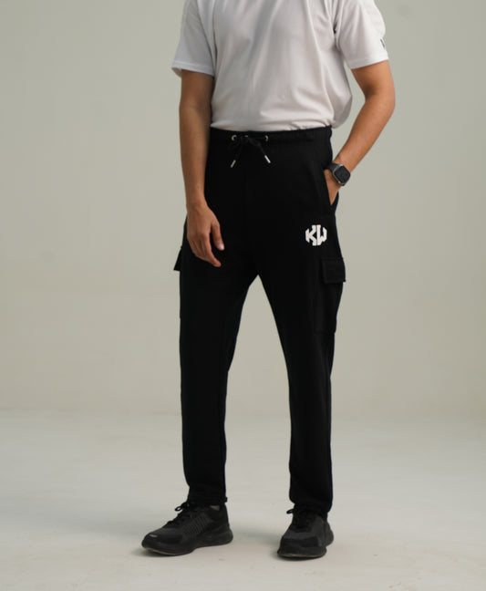 Black Cargo Trouser
