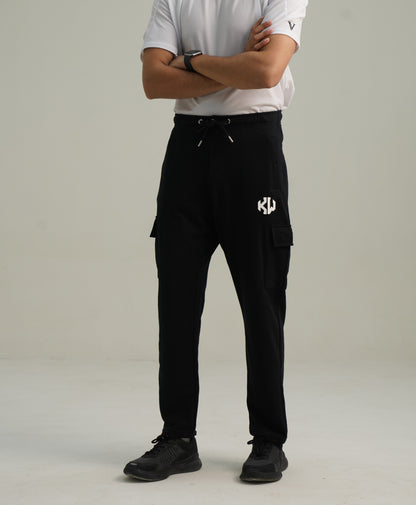 Black Cargo Trouser