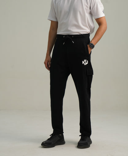 Black Cargo Trouser
