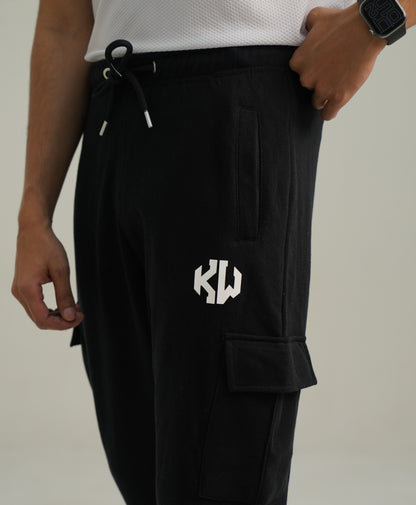 Black Cargo Trouser