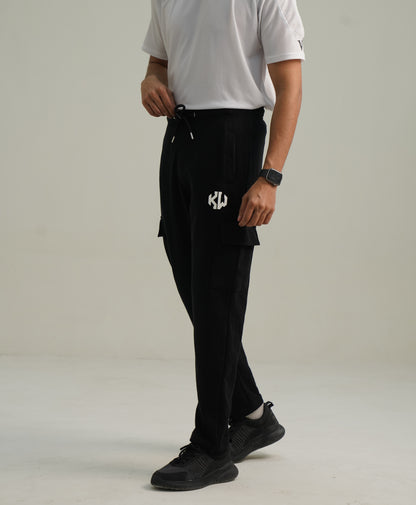 Black Cargo Trouser