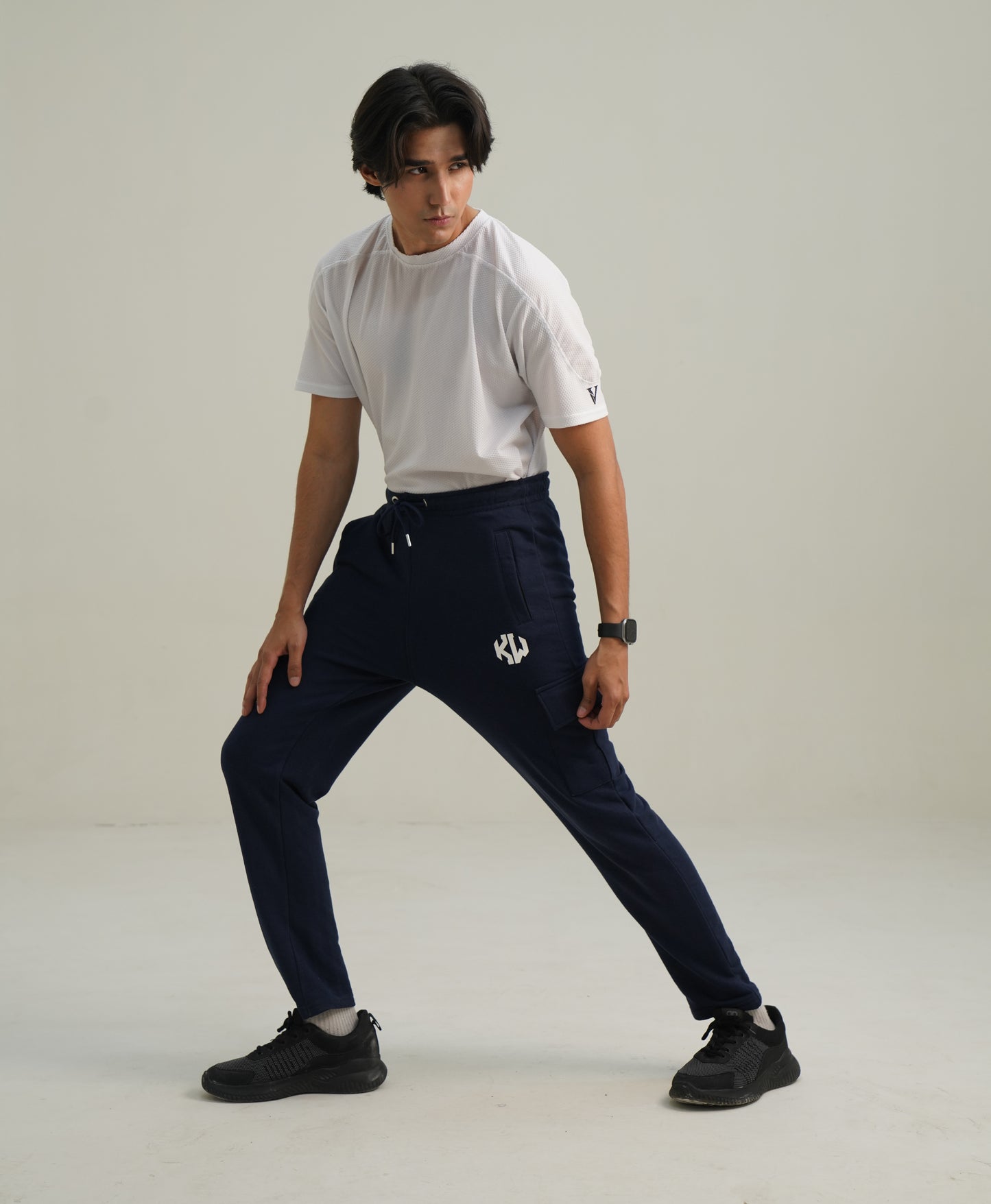 Navy Cargo Trouser