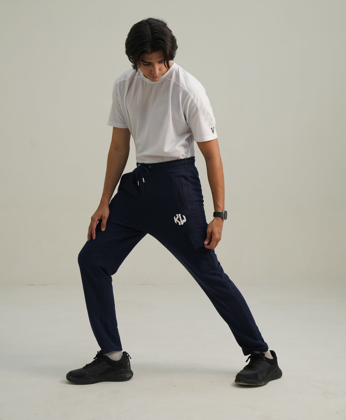 Navy Cargo Trouser