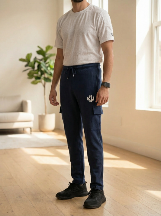 Navy Cargo Trouser