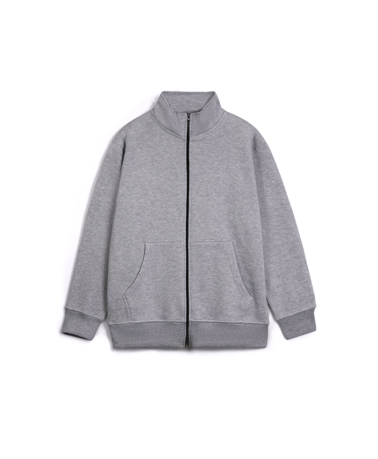 Light Grey Full Sleeve Zipper