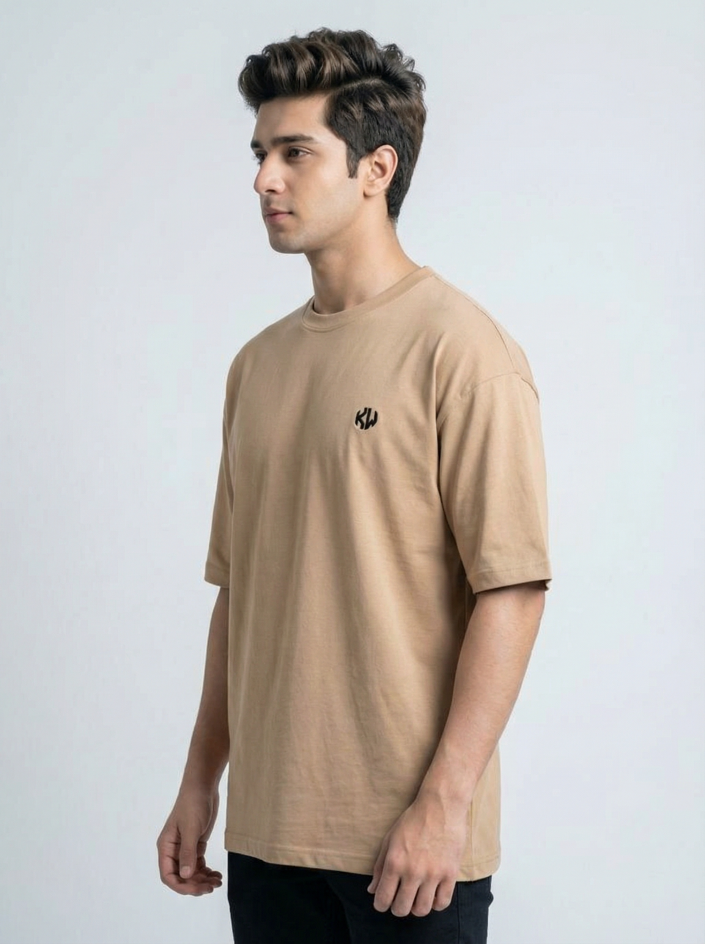 Sand Drift Drop Shoulder Tee