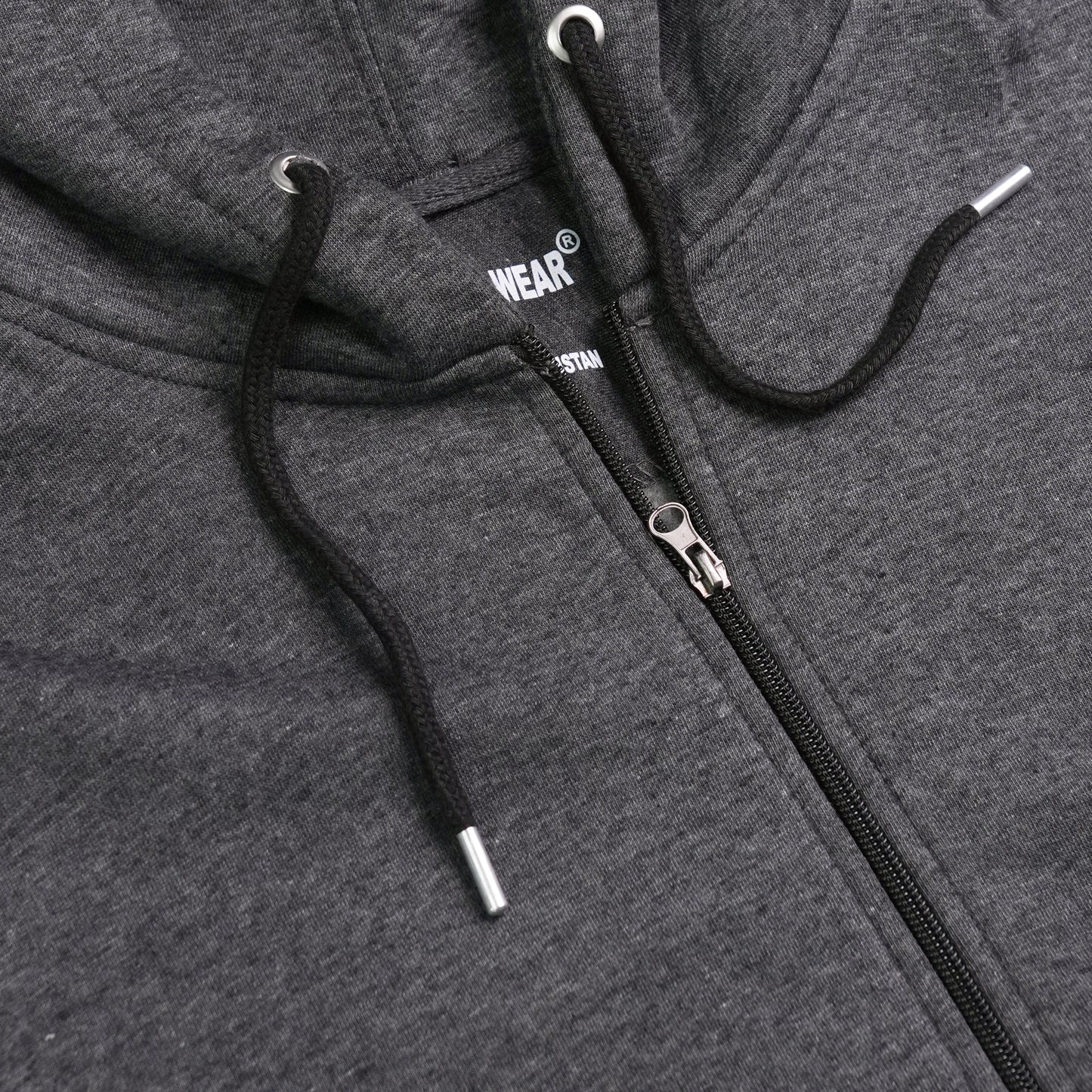 Dark Grey Sleeveless Hoodie