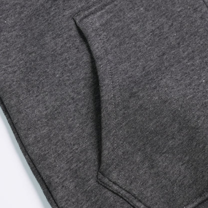 Dark Grey Sleeveless Hoodie