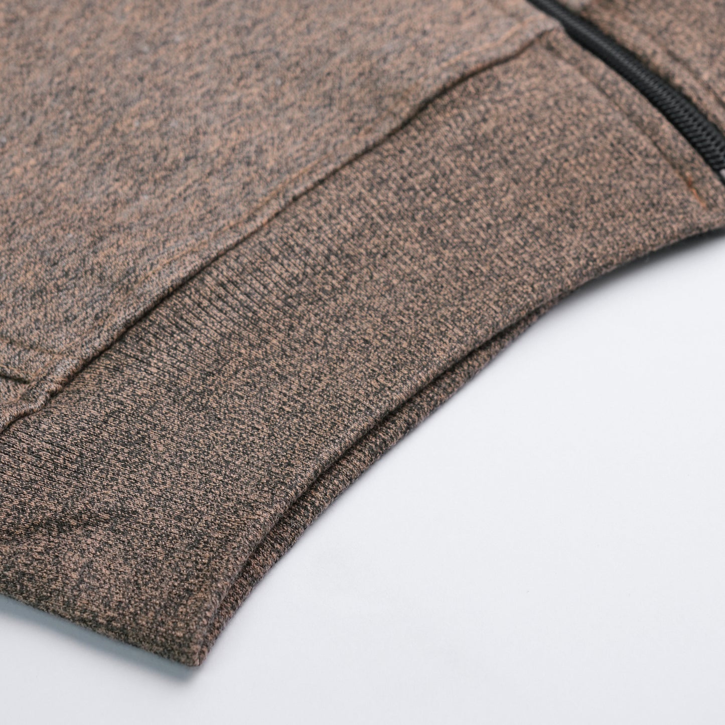 Brown Sleeveless Hoodie