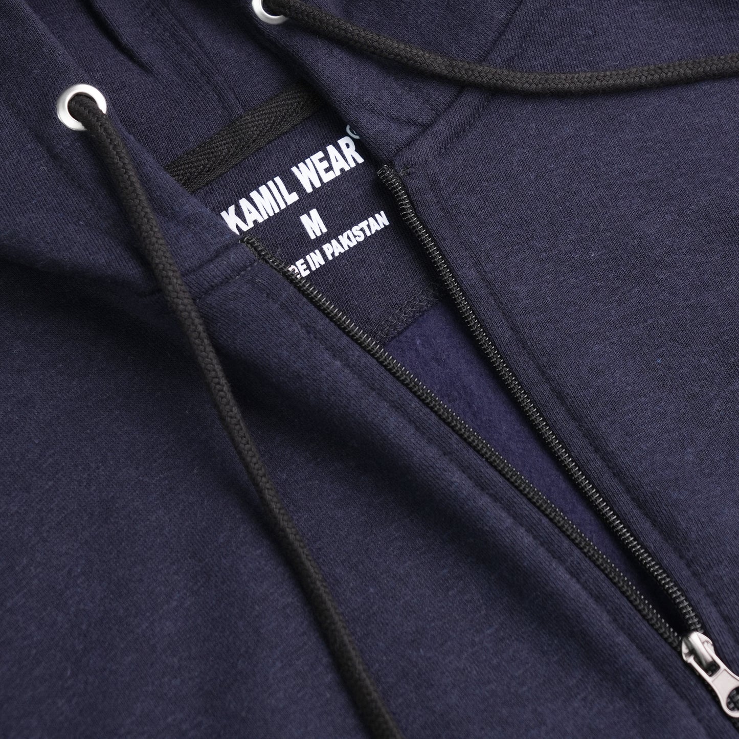 Navy Blue Sleeveless Hoodie
