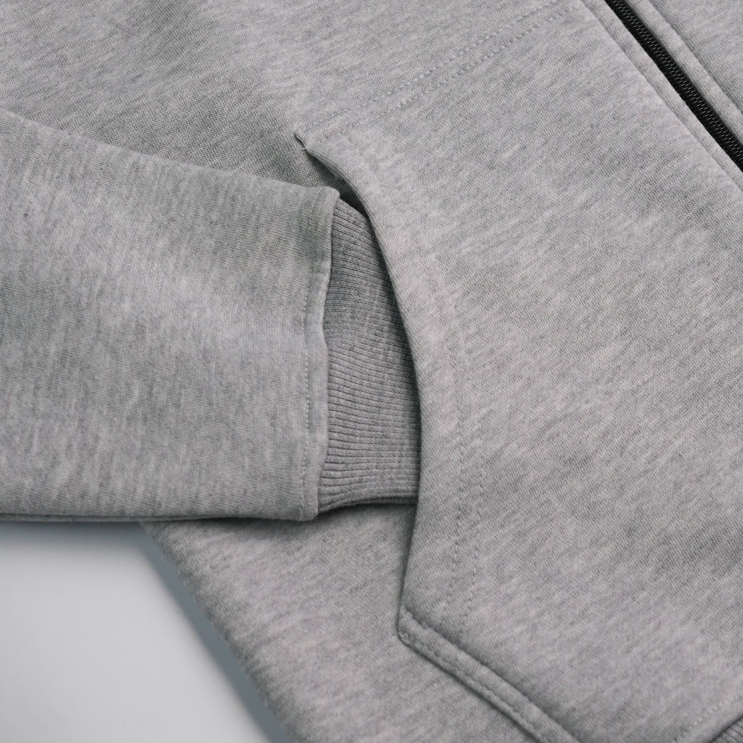 Light Grey Full Sleeve Hoodie
