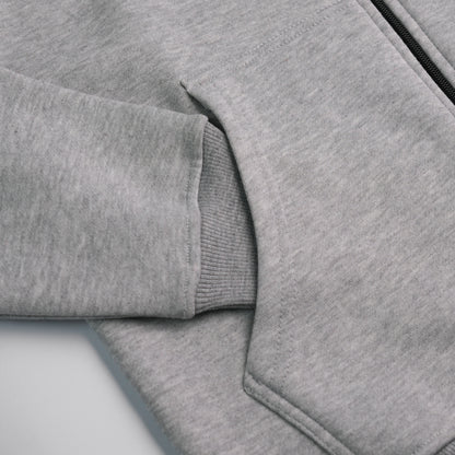 Light Grey Full Sleeve Hoodie