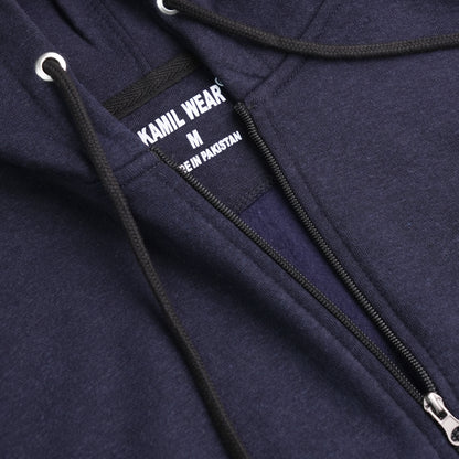 Navy Blue Full Sleeve Hoodie