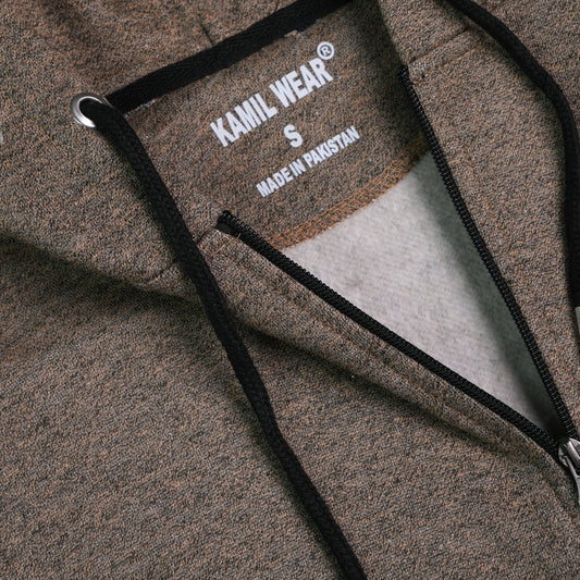 Brown Full Sleeve Hoodie